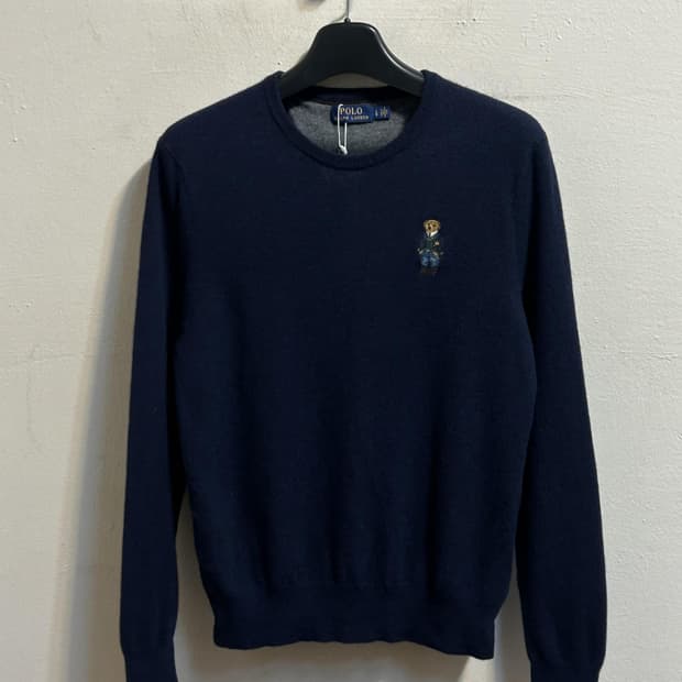 폴로 랄프로렌 베어 울 니트 스웨터