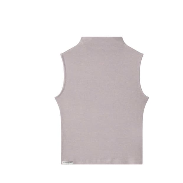 amorshaee MOCK NECK SLEEVELESS - LAVENDE