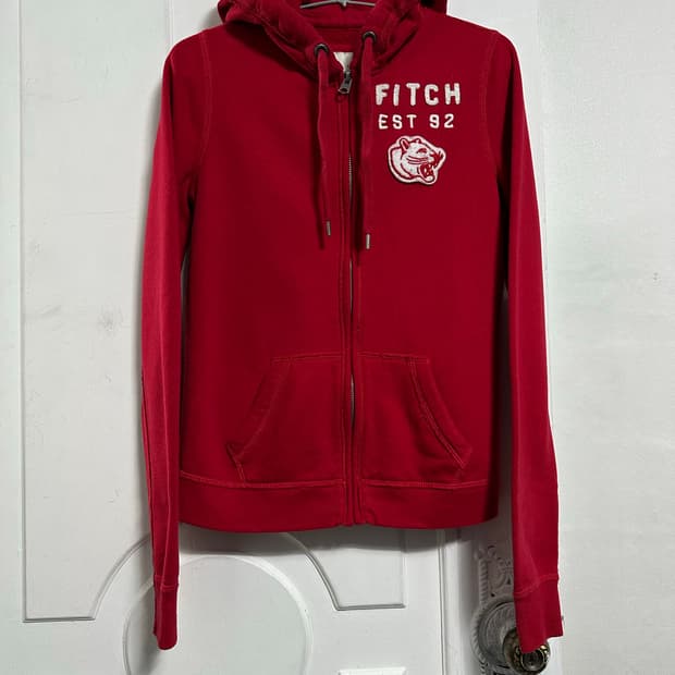 아베크롬비 로고 후드집업