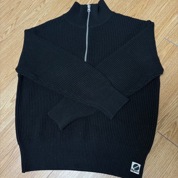 [L] 헤리티지플로스 니트집업