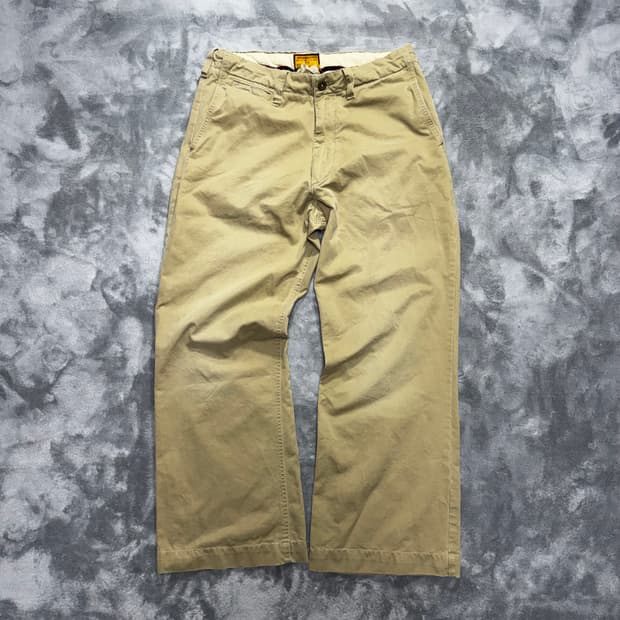 아베크롬비 일자 와이드 코튼 팬츠 32