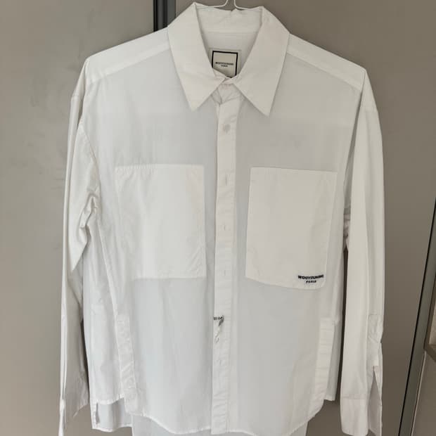 우영미 화이트 셔츠