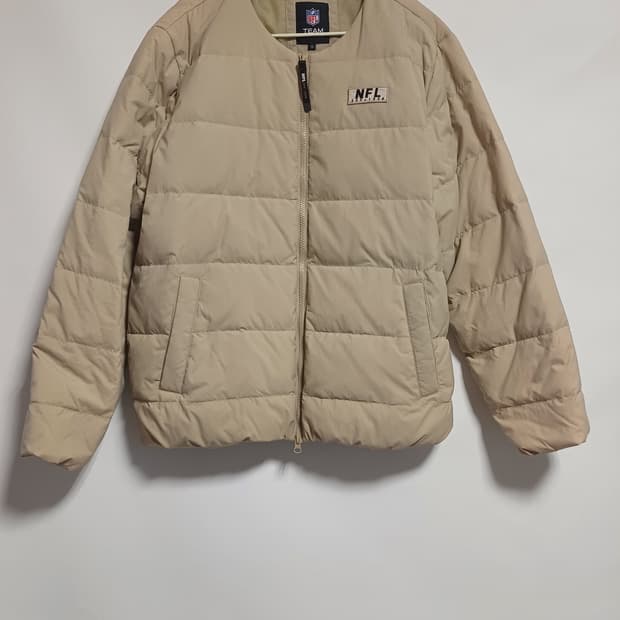 NFL TEAM APPAREL 베이지 넥리스 다운 재킷 XL (Duck