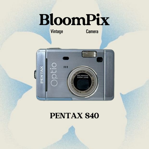 [키키디카/한국어] 펜탁스 옵티오 S40 PENTAX S40  