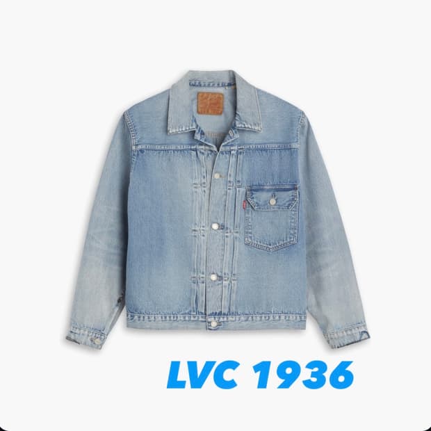LVC 1936 타입 I 자켓 ALL DRAINED