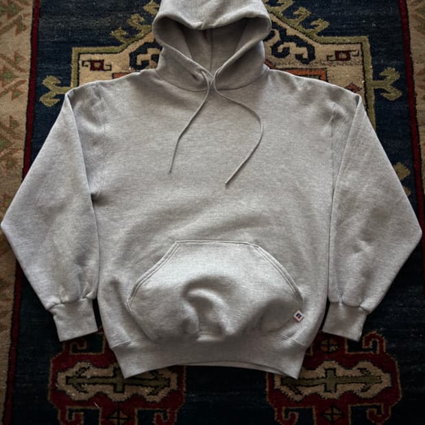 90s USA Russell grey Hoodie
