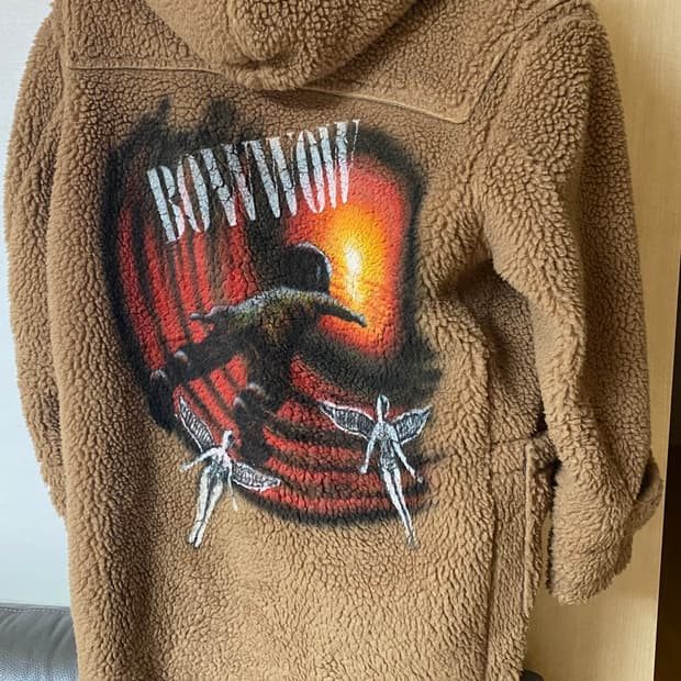 BOWWOW 플리스 더플 코트