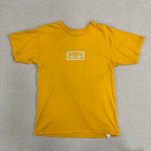 M 오베이 점블드 아이즈 반팔 티셔츠 0225M1