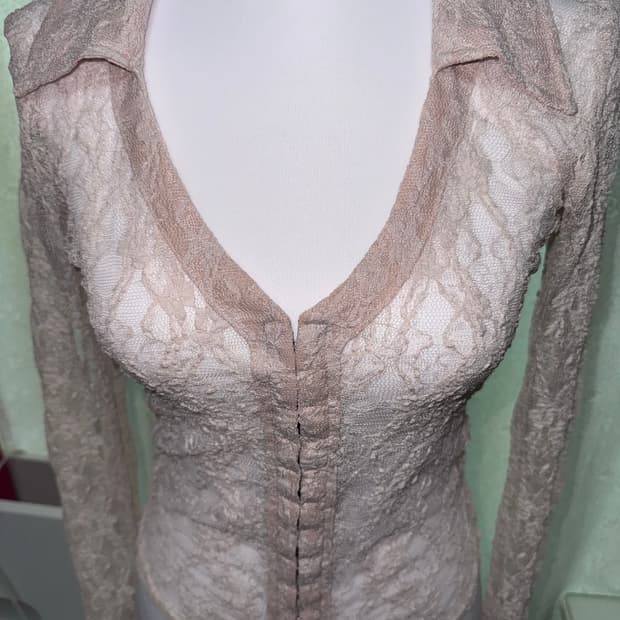 Pleasenofollow rowan lace shirt