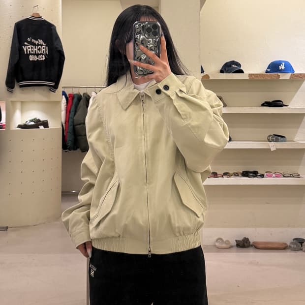 빈티지 코튼 나일론 투웨이 자켓 U1020