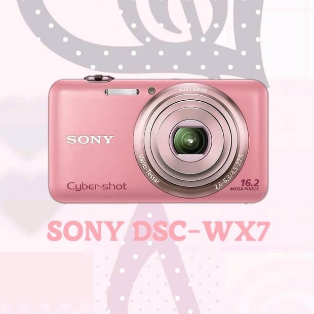 [*희귀🩷/작례⭕️] 소니 사이버샷 DSC-WX7 빈티지 디지털 카메라