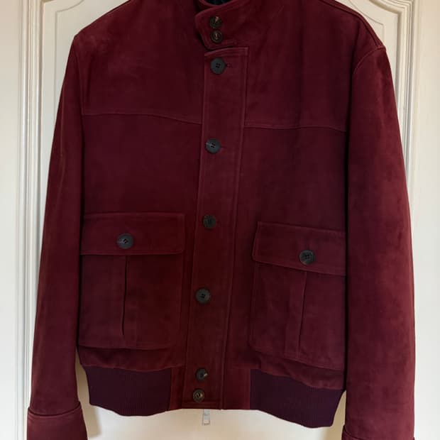 쿠이 고트 스웨이드 자켓