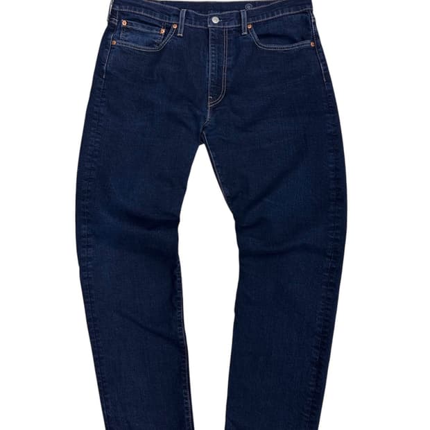 리바이스 502 기모 스판 청바지 (36/가죽패치)