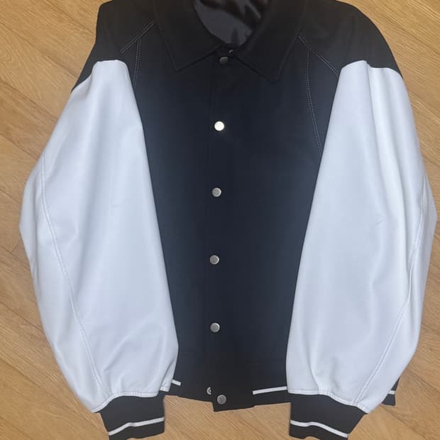 DRAW FIT 드로우핏 울 스타디움 자켓