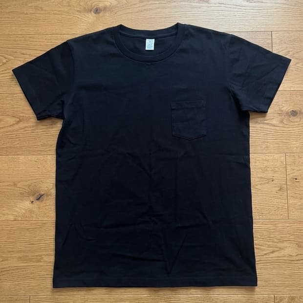 Velva Sheen 벨바쉰 벨바신 포켓 티셔츠 블랙 XL