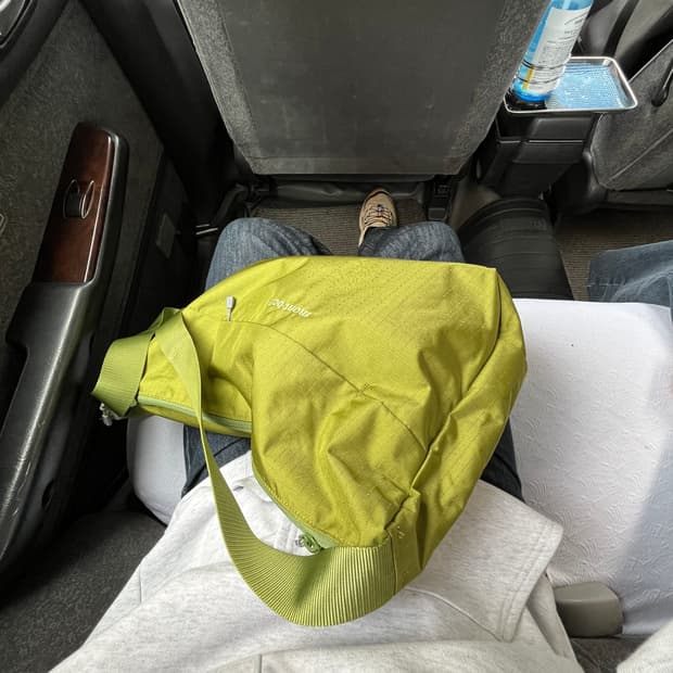 몽벨 버니나 숄더백 M 리프 그린