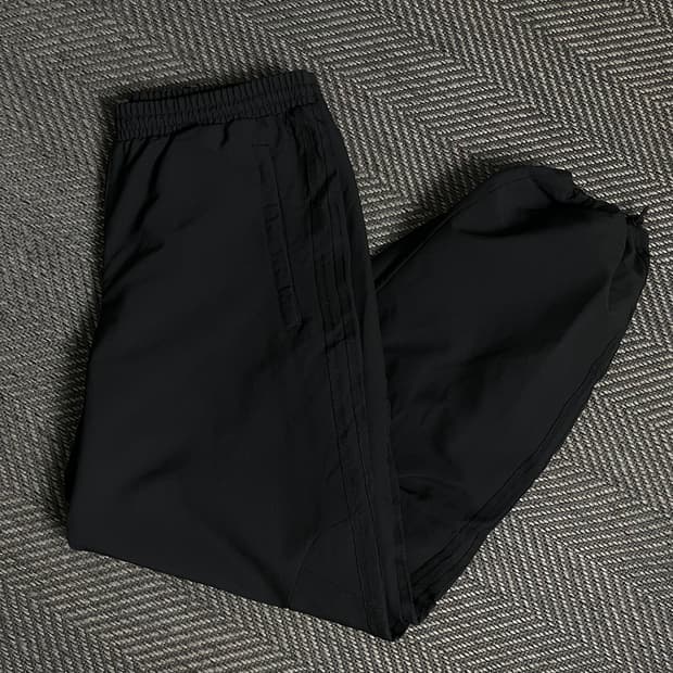 아디다스 클리마쿨 블랙 삼선 와이드 트레이닝 팬츠 y 4923