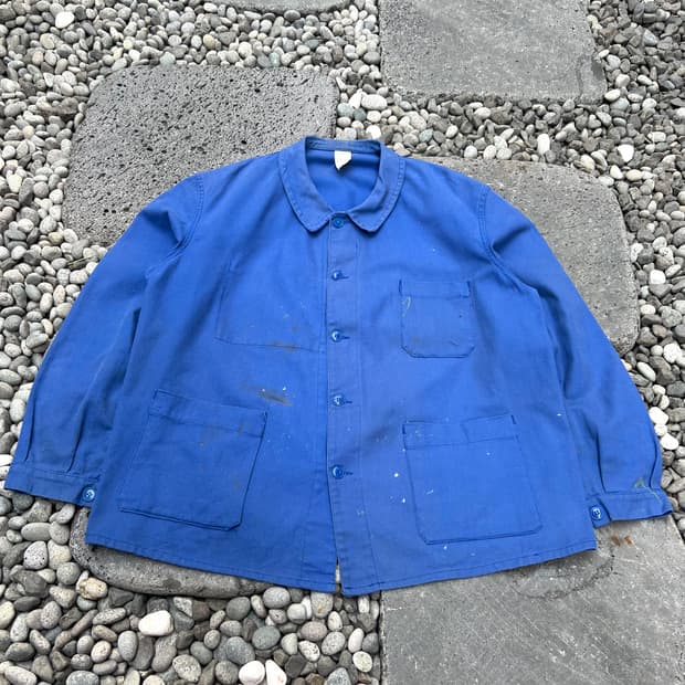 OLD VINTAGE MUZELLE DULAC FADED 프렌치워크자켓