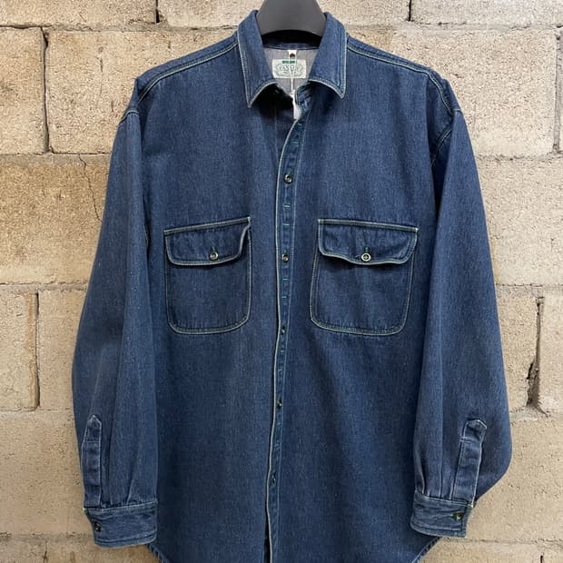 빈티지 Passen 데님 워크 셔츠