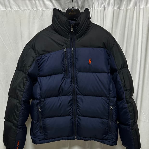 no.114 폴로랄프로렌 RL 네이비 푸퍼패딩 L s급