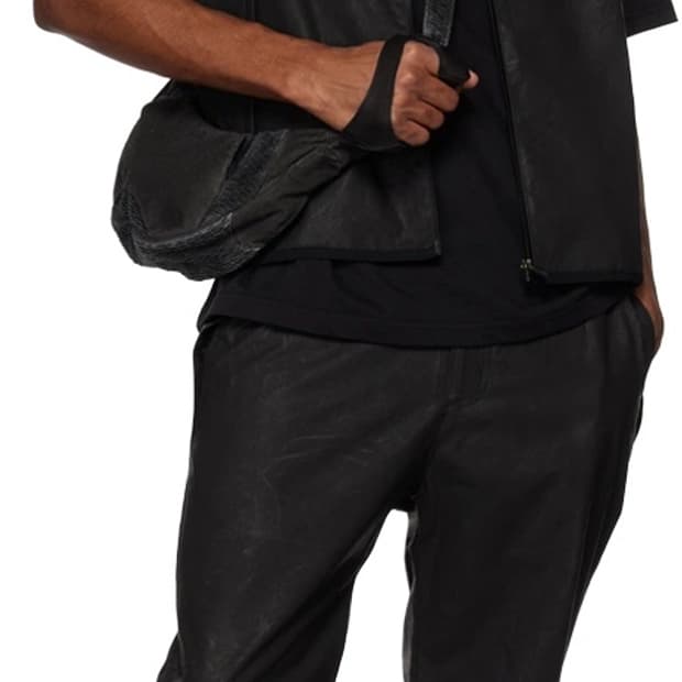 XLIM EP.3 01 Black Coating Trousers
