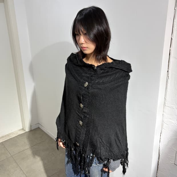 Dig deep 락시크 블랙케이프 망토