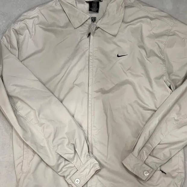 나이키 아이보리 베이지 블루종