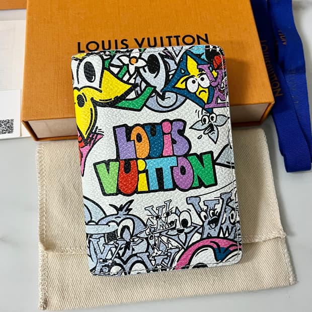[A급/한정판] 루이비통 코믹스 포켓 오거나이저 카드지갑 M82024