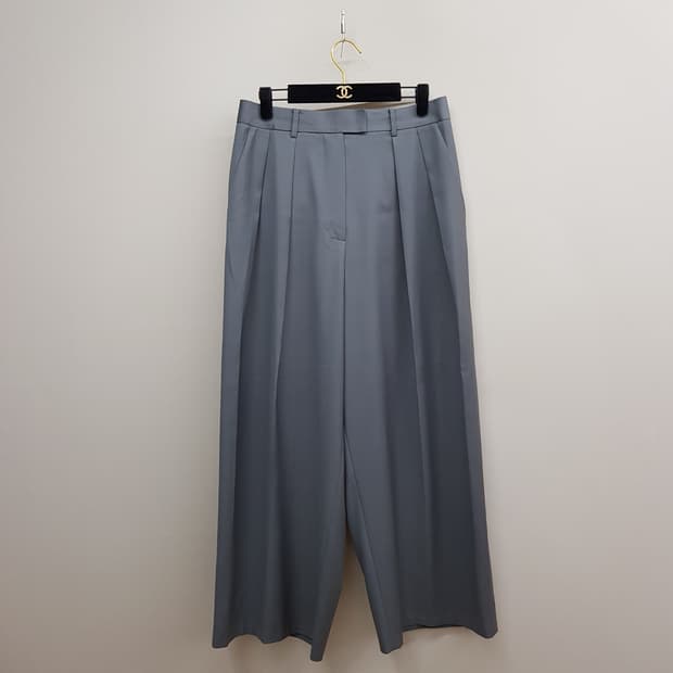 오르 2021 투턱 와이드 슬랙스 L사이즈