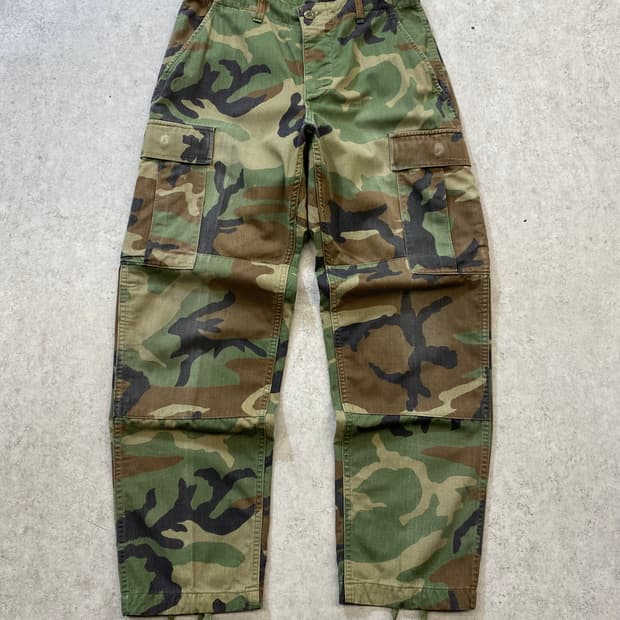 [S] 90s U.S.ARMY 미군 우드랜드 BDU 카고팬츠