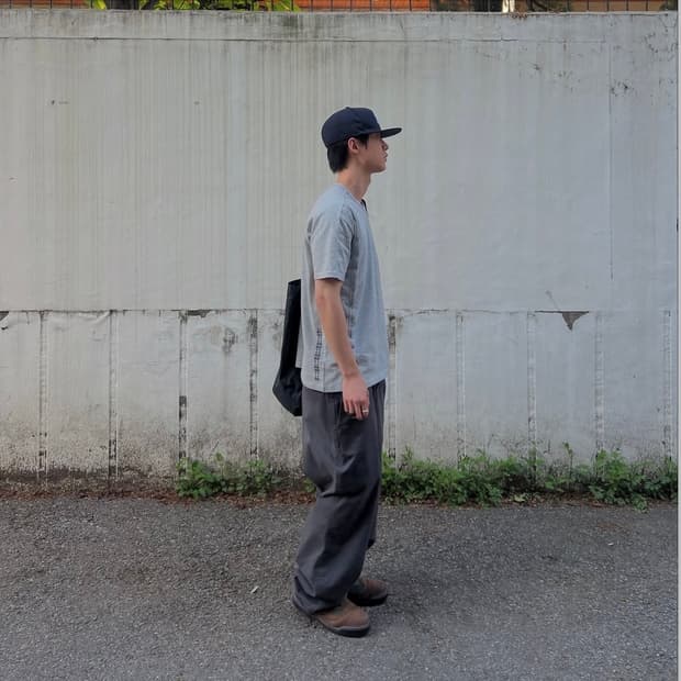 빔즈 SSZ 24년도 겟 헤머드 치노 팬츠 그레이