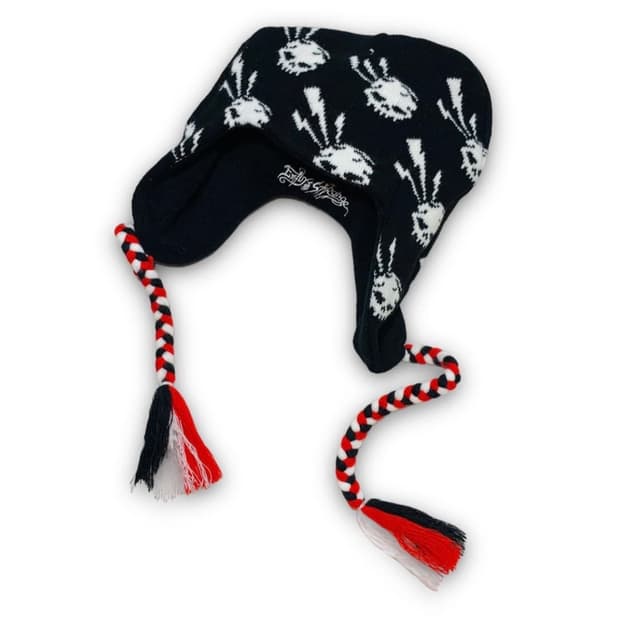 펑크 에밀리 리버시블 스컬 히피 데드스탁 빈티 지 비니