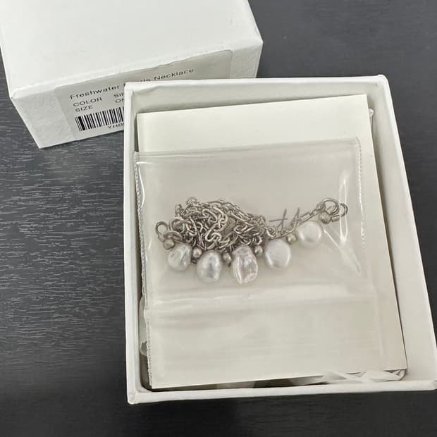 유스 freshwater pearls 목걸이