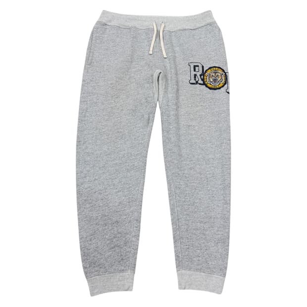 폴로 랄프로렌 QR 타이거 호랑이 스웻 기모팬츠 그레이 XL
