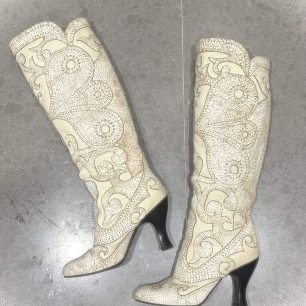 빈티지 안나수이 나비 롱부츠 히메갸루 르네상스 페어리 y2k 리즈리사