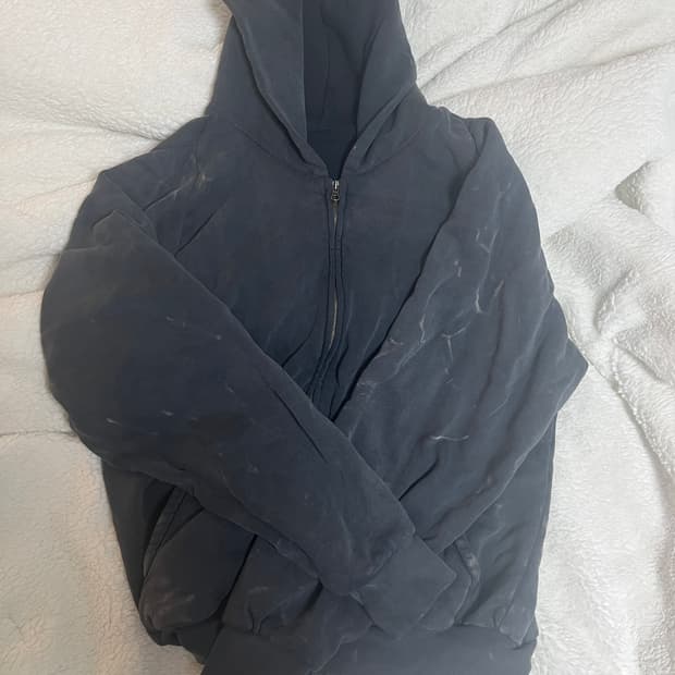 이지갭 후드집업 그레이 (워싱多) S