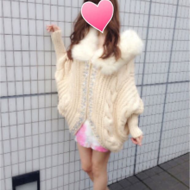 datura 돌먼 니트 후드 퍼 가디건 갸루 y2k