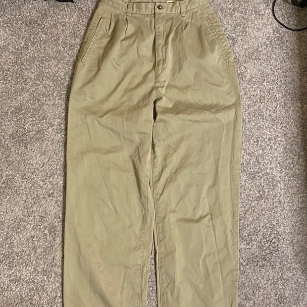 LL Bean 90s Chino Work Pants