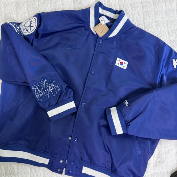 나이키 대한민국 덕아웃 브레이킹 로얄 블루(A+ 중고상품)