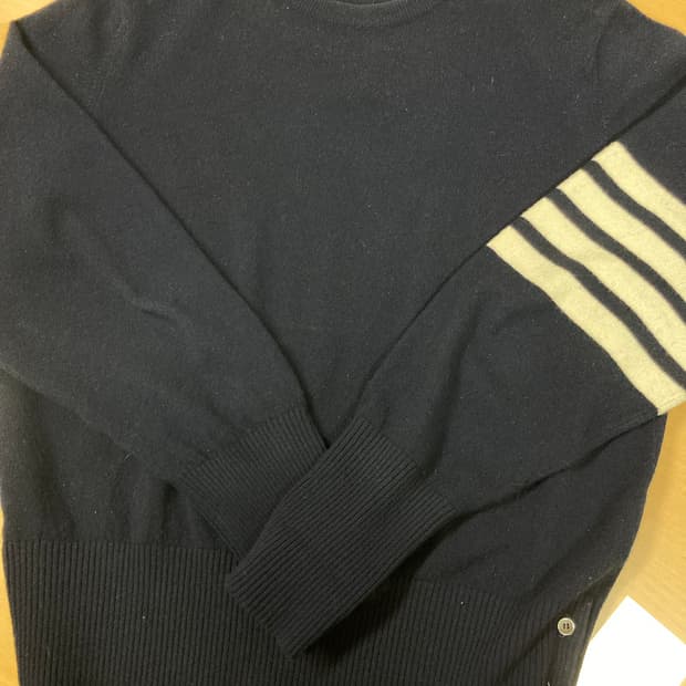 톰브라운 캐시미어100 니트 4사이즈 백화점 한글택 25년제품