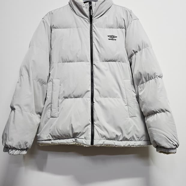 엄브로 양면 후리스 패딩 점퍼 105