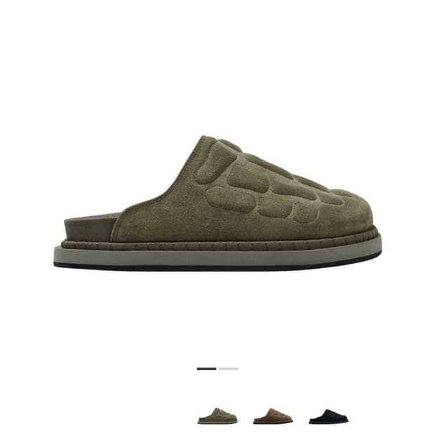 [250]킨치 x 이예 본 뮬 카키