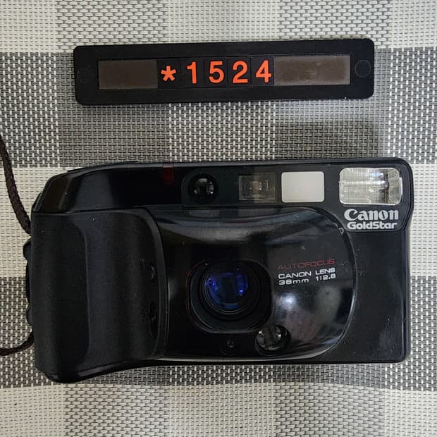 캐논 오토보이 3 데이터백 필름카메라