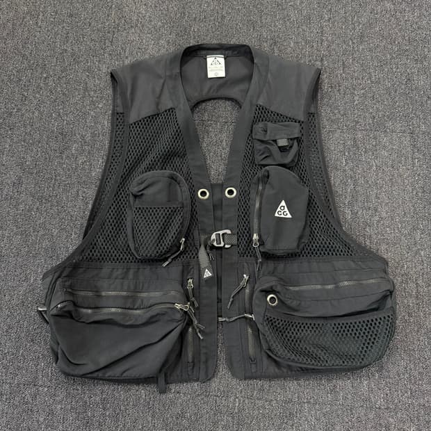 나이키ACG 버틀스 블랙 베스트 XXL