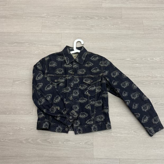 캐피탈 데님자켓