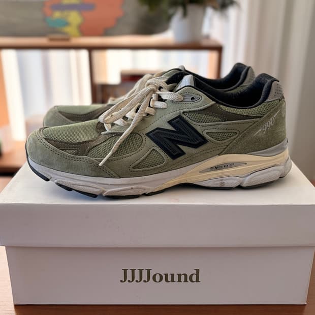 뉴발란스 x JJJ자운드 / 990v3 올리브 / 280