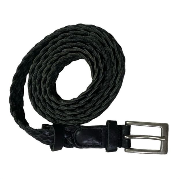 준야 와타나베 위빙 슬림 벨트