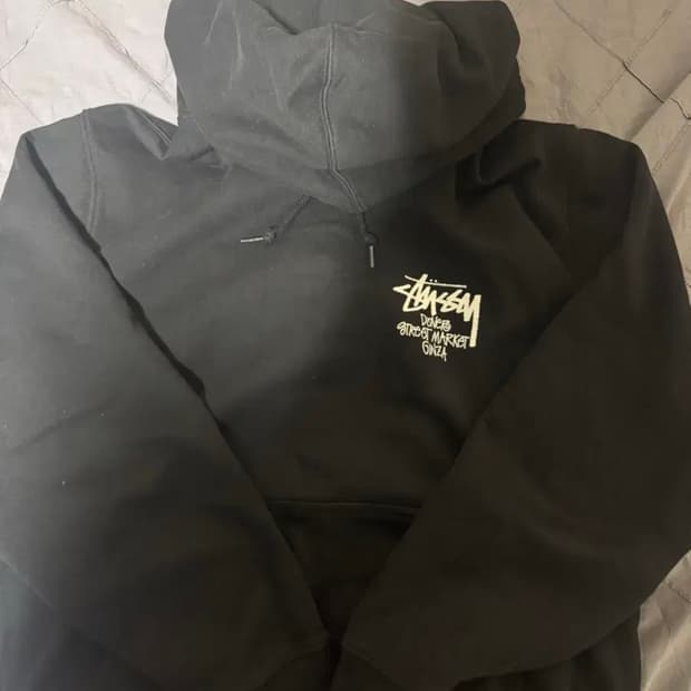 스투시 도버스트리트마켓긴자 후드티 검정L사이즈