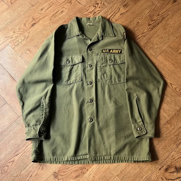 [M]70's 오리지널 U.S ARMY OG-107 셔츠