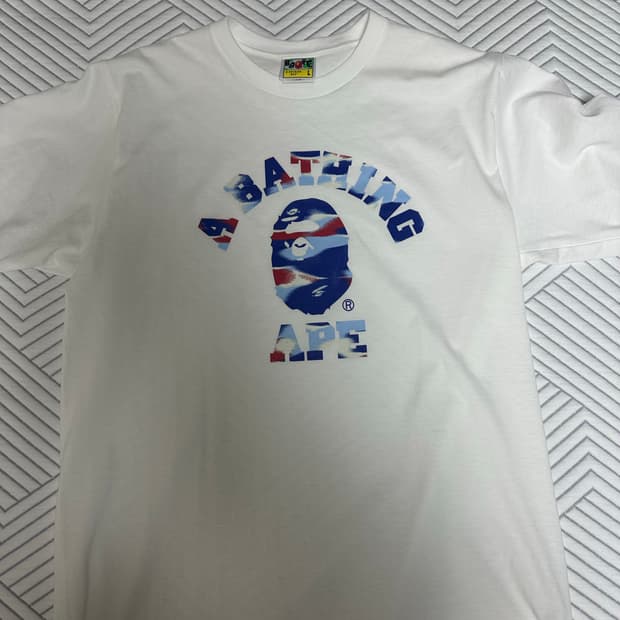 Bape 반팔 셔츠 L사이즈